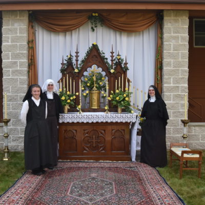 Setting Up for Corpus Christi